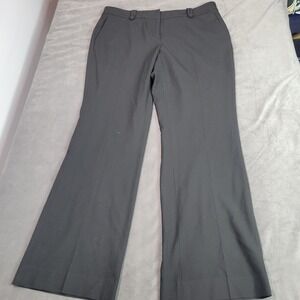 Talbots Signature Boot Black Dress Pants Mens 10P Petite Stretch Bootcut Trouser